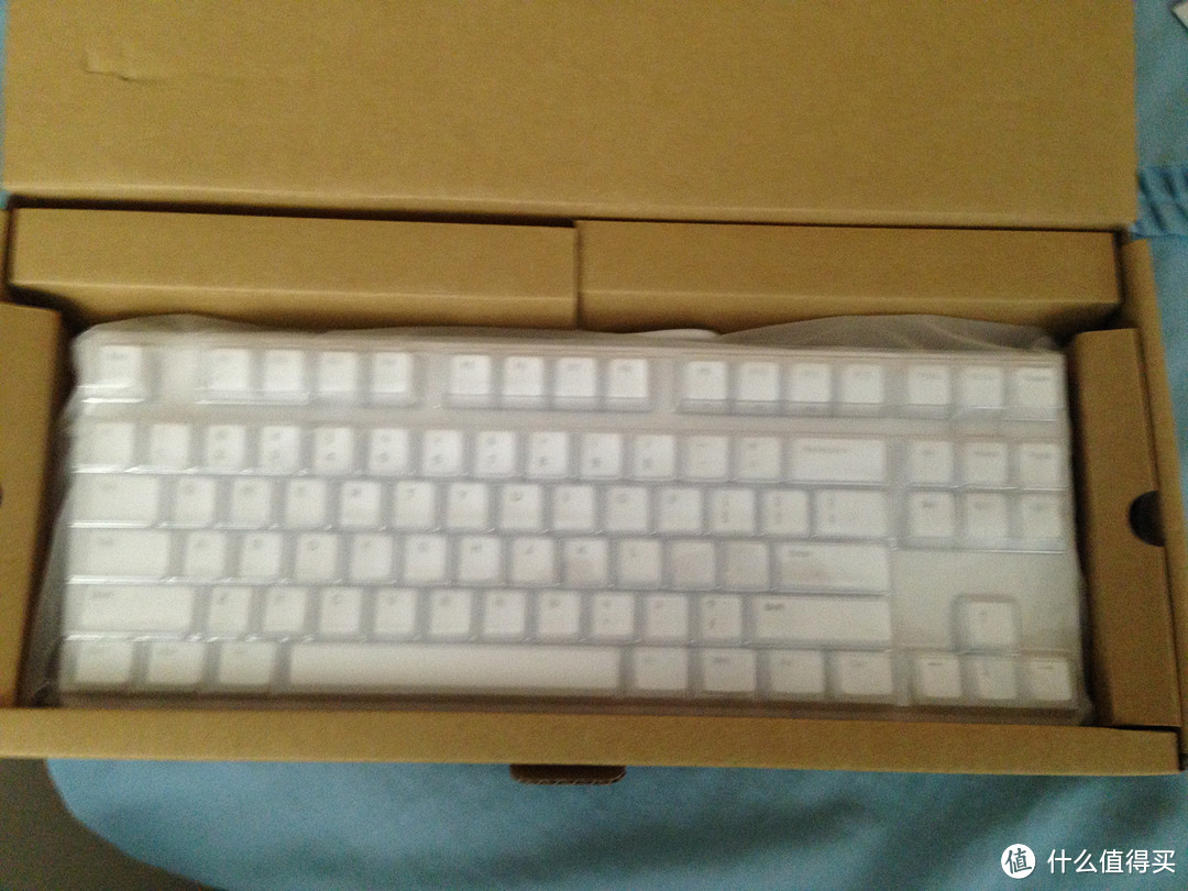 那些年我用过的键盘附带iKBC C87 白色红轴开箱