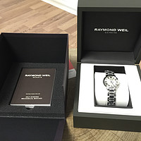 媳妇的猴年礼物：RAYMOND WEIL 蕾蒙威 JASMINE佳茗系列 2629-ST-01659 女款机械腕表