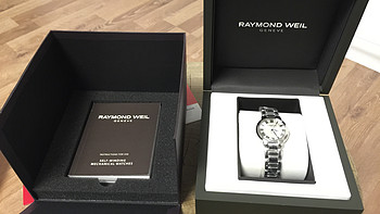 媳妇的猴年礼物：RAYMOND WEIL 蕾蒙威 JASMINE佳茗系列 2629-ST-01659 女款机械腕表