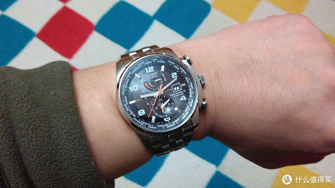 CITIZEN 西铁城 Eco-Drive AT9010-52E 男款光动能腕表