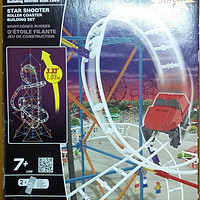 K'Nex Star Shooter Coaster Building Set 电动过山车拼装玩具 晒单