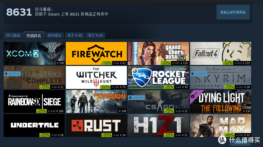 补交正版钱——Steam平台春节特惠购物心得