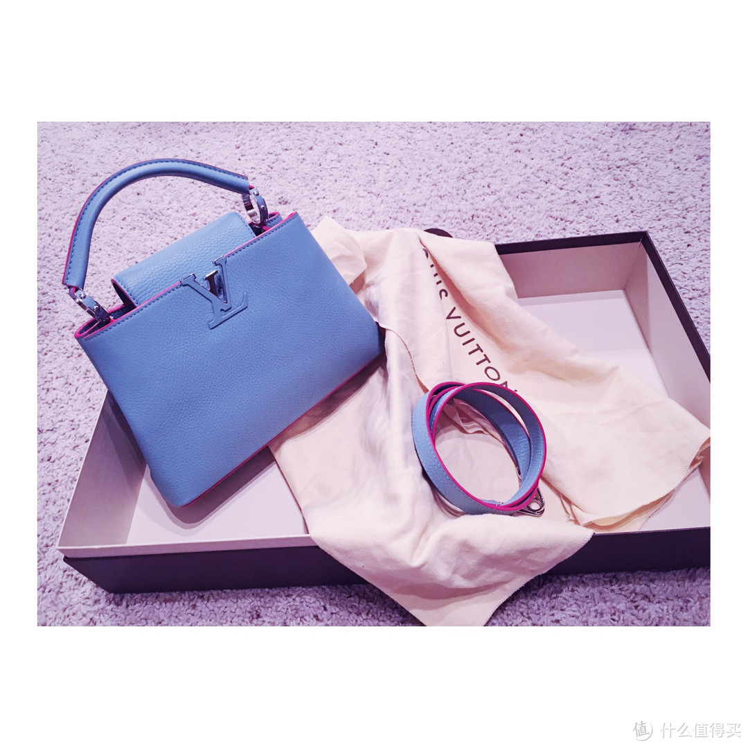 #情人节送心动# Louis Vuitton 路易威登 CAPUCINES BB M94726 女式手袋