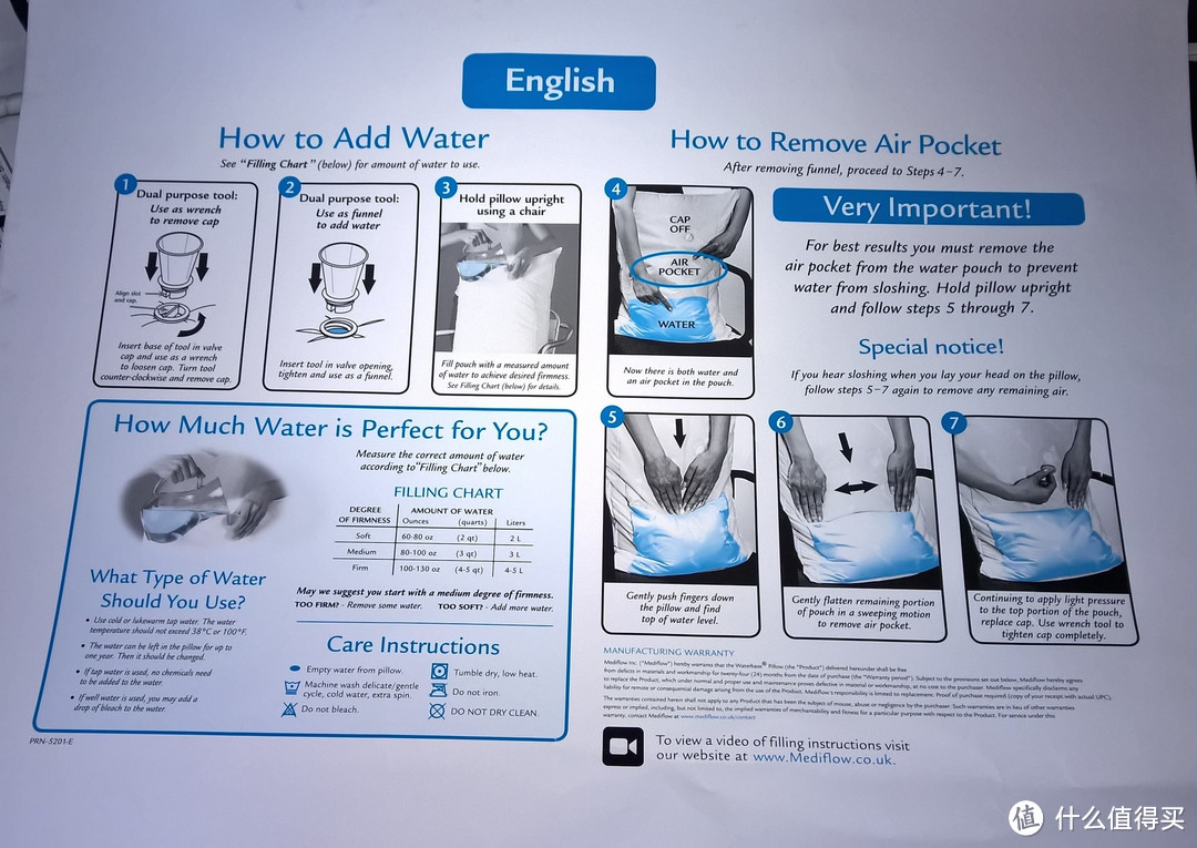 嗯嗯~德亚首单~德国亚马逊 Mediflow 美的宝 水枕开箱