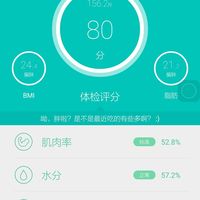 云麦 好轻 mini 智能体脂秤使用总结(APP|体积|价格|质感)