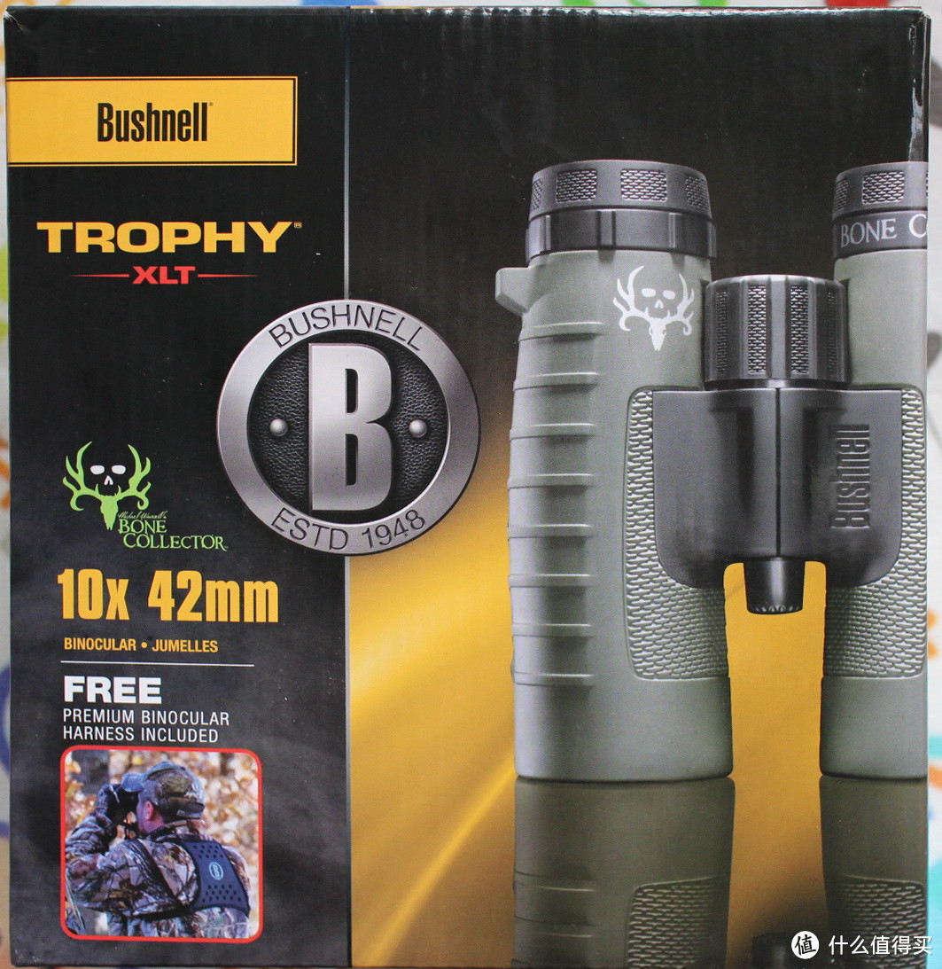 Bushnell Trophy XLT 10×42（博士能奖杯系列双桶望远镜）开箱与上脚架实测图