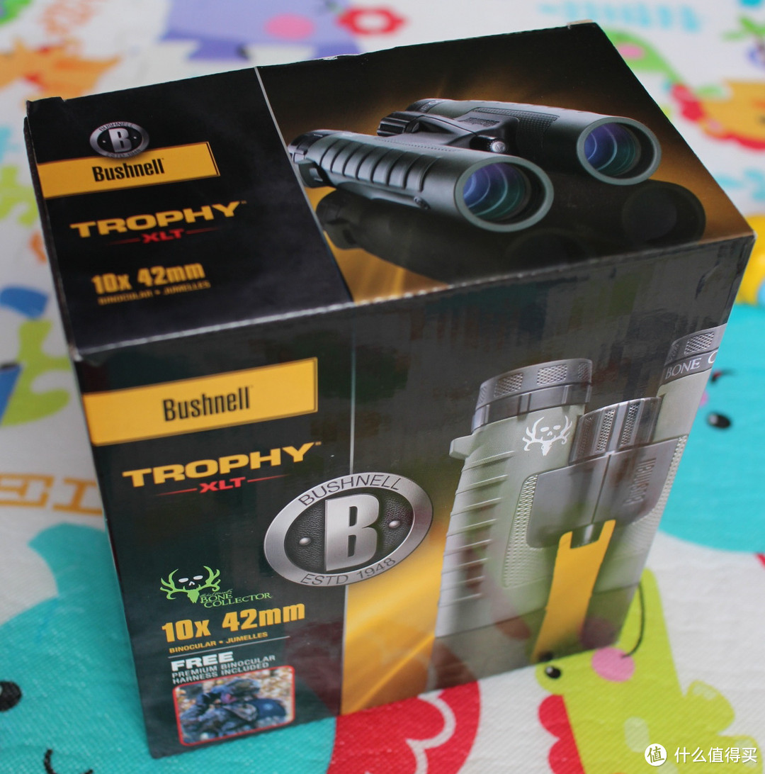 Bushnell Trophy XLT 10×42（博士能奖杯系列双桶望远镜）开箱与上脚架实测图