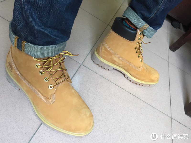 Timberland 添柏岚 10061大黄靴开箱试穿