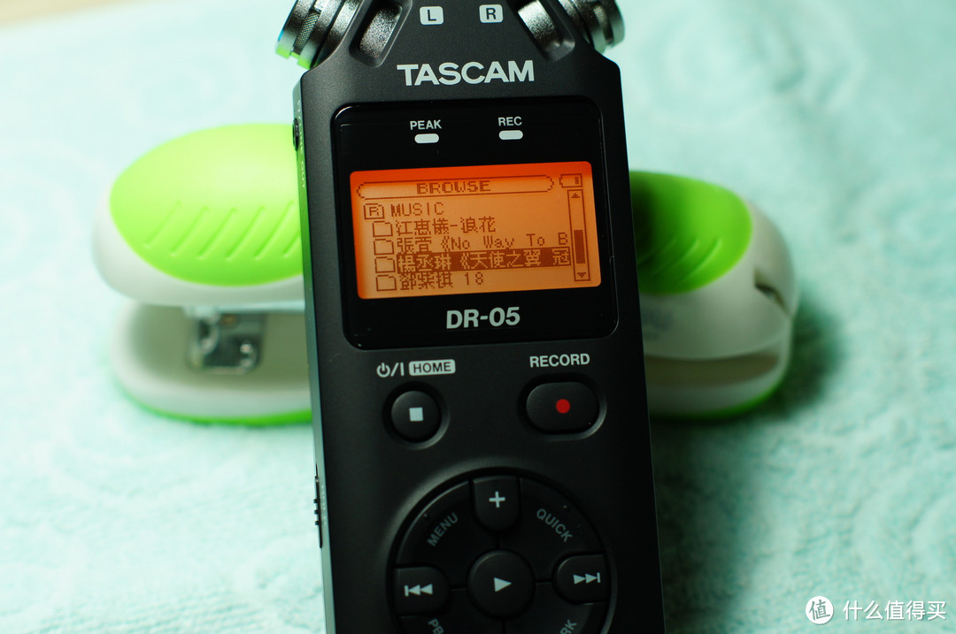 Tascam  DR05 录音笔 使用初感