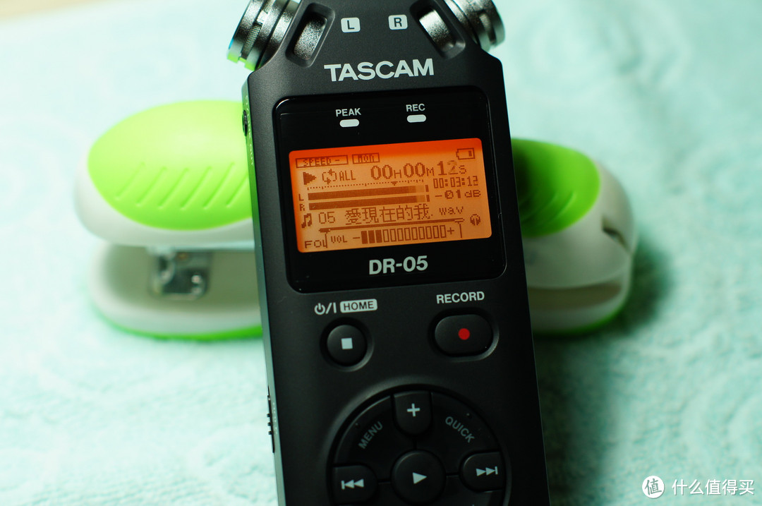 Tascam  DR05 录音笔 使用初感