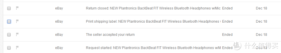 记一次ebay维权经历：海淘Plantronics 缤特力 Backbeat FIT 蓝牙运动耳机