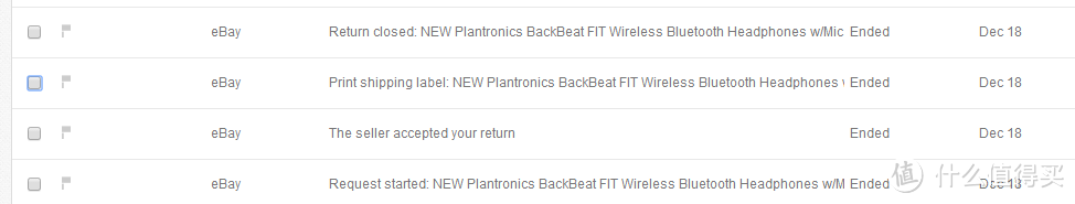记一次ebay维权经历:海淘Plantronics 缤特力 Backbeat FIT 蓝牙运动耳机
