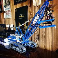 科技组乐趣多--lego 乐高 电动履带起重机吊车