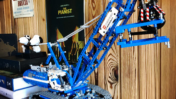 科技组乐趣多--lego 乐高 电动履带起重机吊车