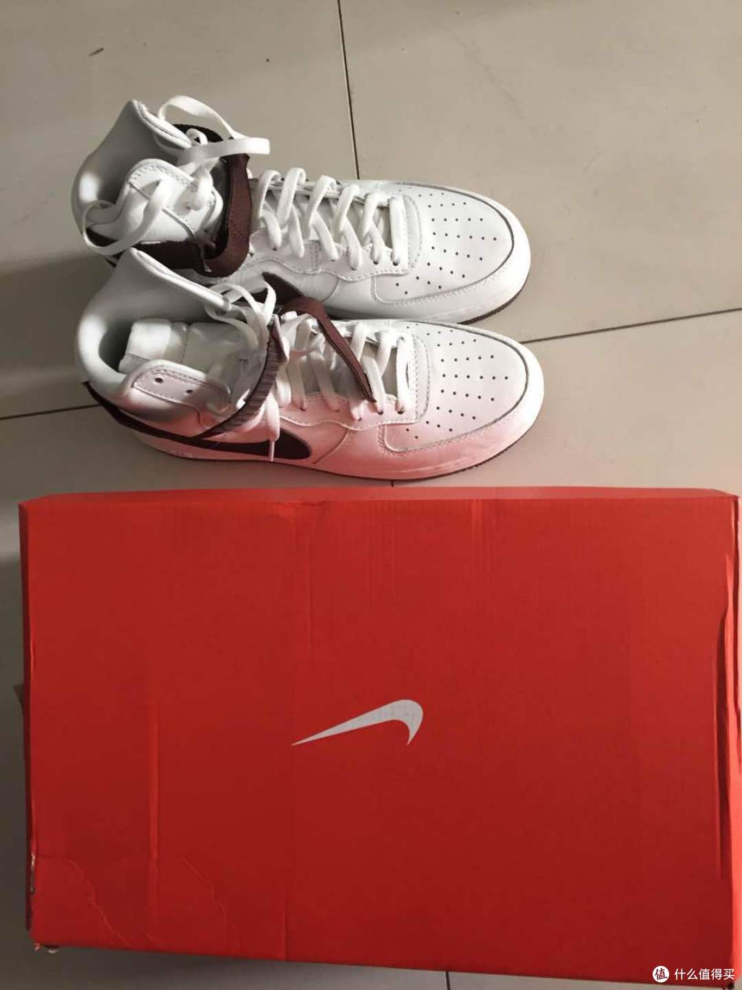 NIKE 耐克 Air Force 1 高邦复古鞋