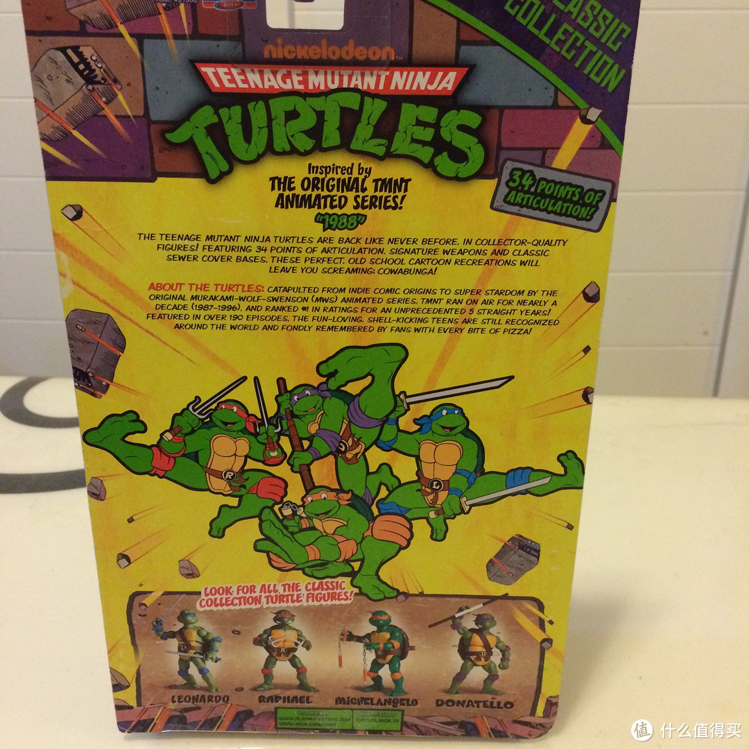 童年回忆：奥迪双钻 忍者大神龟 1988经典版开箱评测