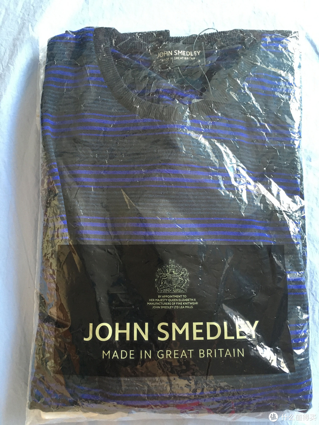 晒件 john smedley羊毛针织衫