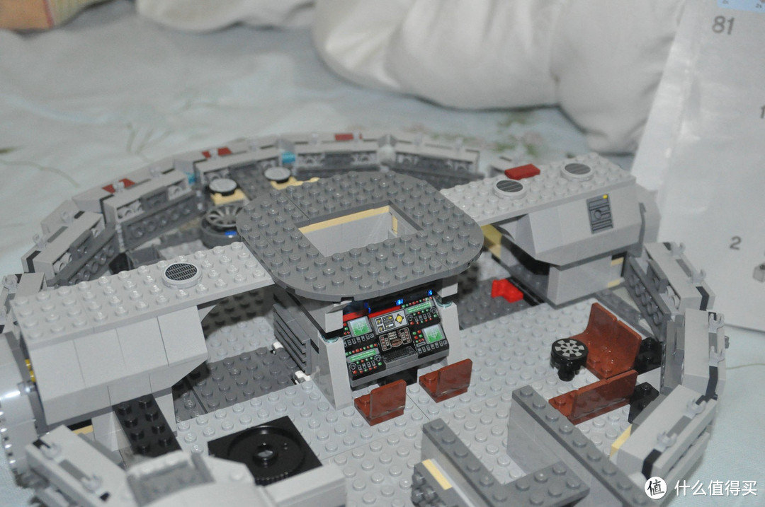 #本站首晒# 乐高 LEGO 7965 Star Wars Millennium Falcon 星球大战 千年隼号