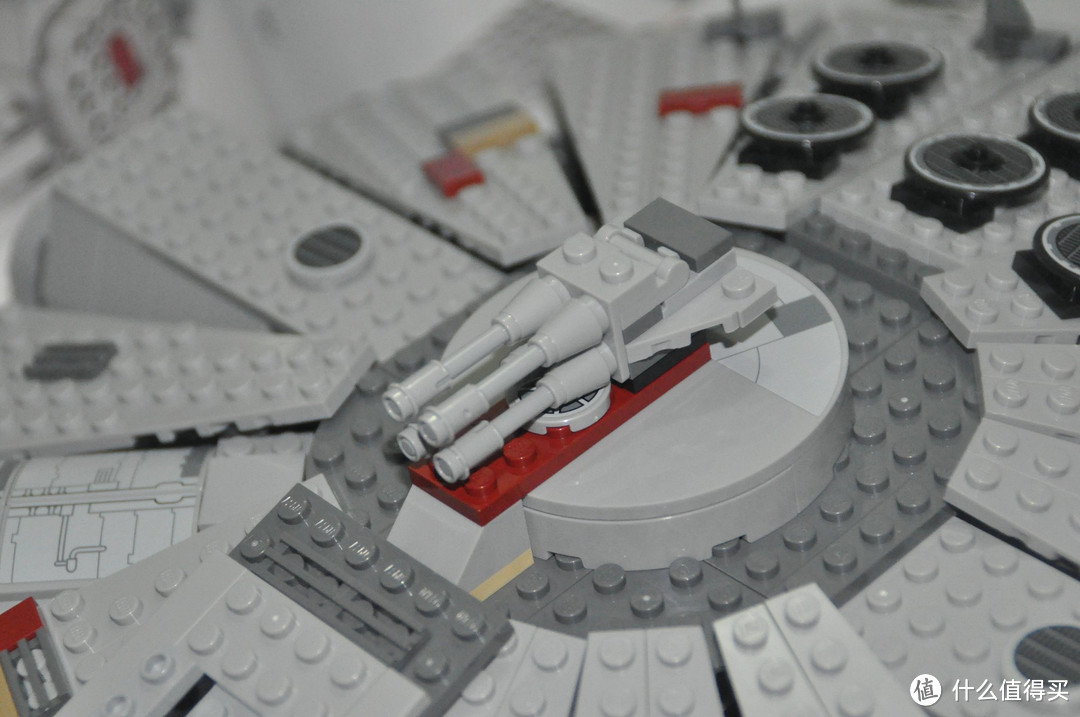 #本站首晒# 乐高 LEGO 7965 Star Wars Millennium Falcon 星球大战 千年隼号