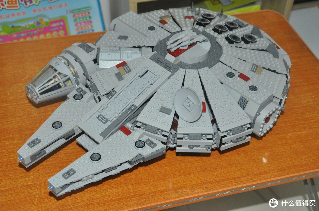 #本站首晒# 乐高 LEGO 7965 Star Wars Millennium Falcon 星球大战 千年隼号