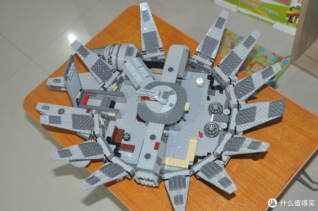 #本站首晒# 乐高 LEGO 7965 Star Wars Millennium Falcon 星球大战 千年隼号