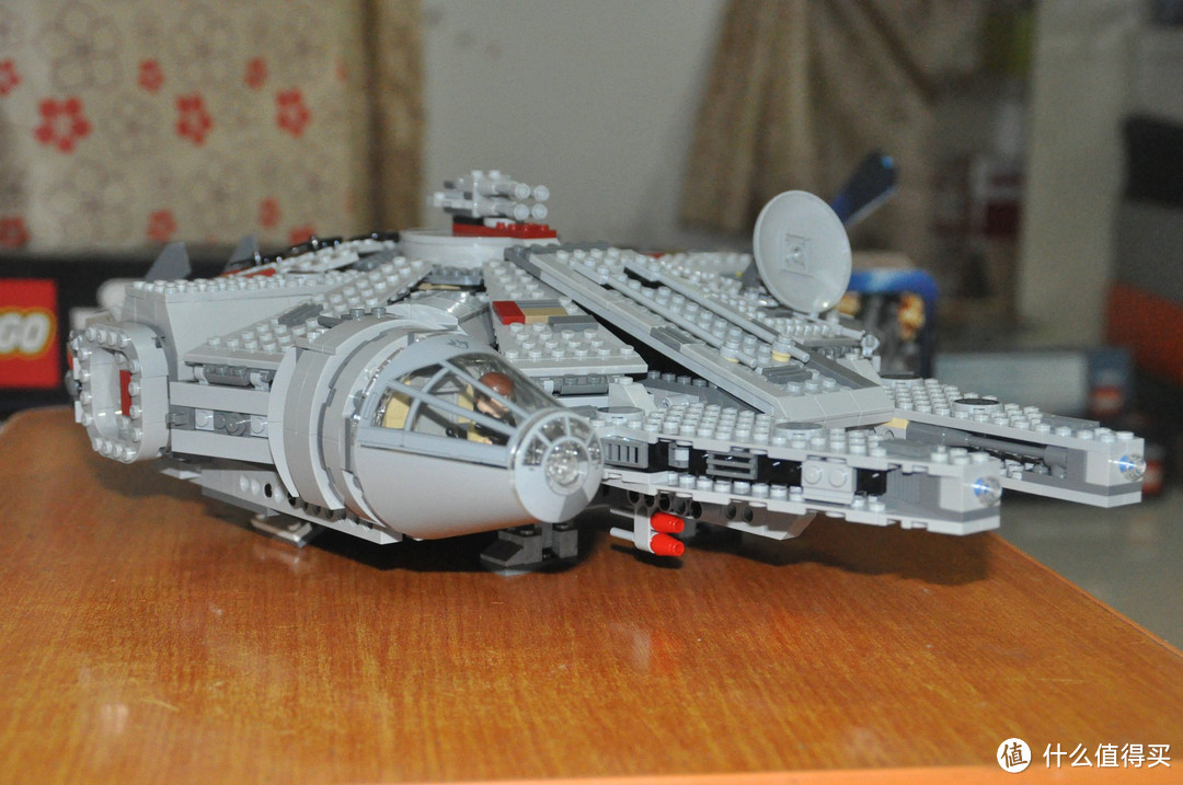 #本站首晒# 乐高 LEGO 7965 Star Wars Millennium Falcon 星球大战 千年隼号