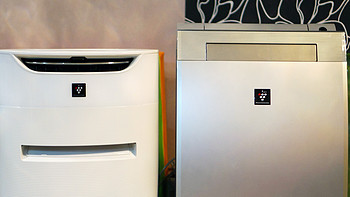 海淘夏普空气净化器KI-EX100开箱与KI-DX70简单对比
