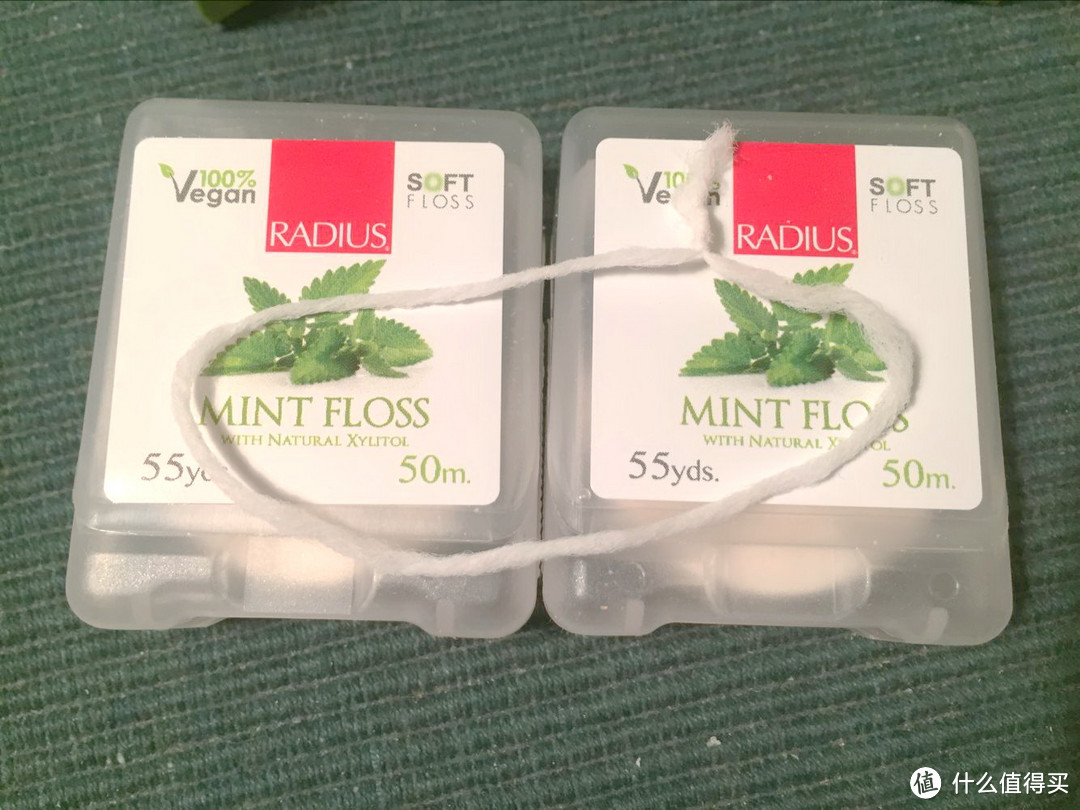 非常棒的牙线RADIUS Vegan Xylitol Mint Floss