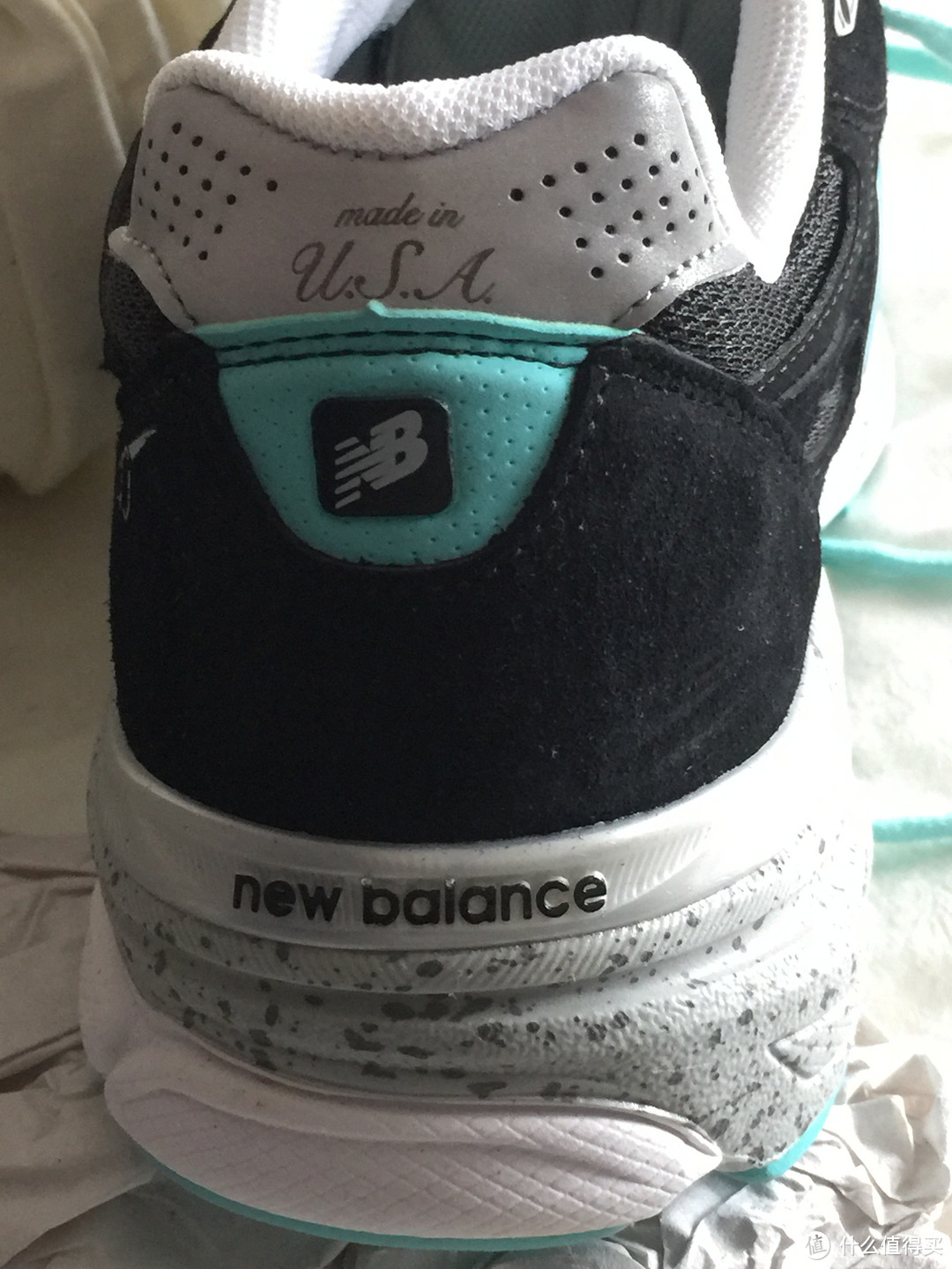 女鞋男穿初试水：new balance W990AB3 女士总统慢跑鞋 开箱