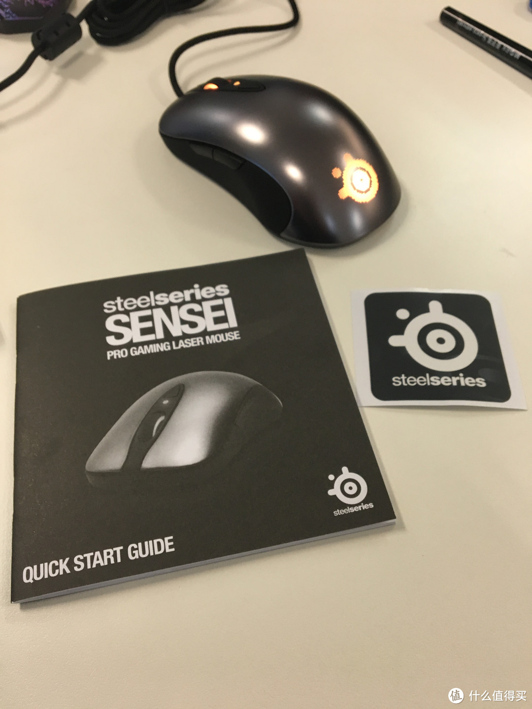 美亚直邮 SteelSeries 赛睿 Sensei 游戏鼠标 开箱初测