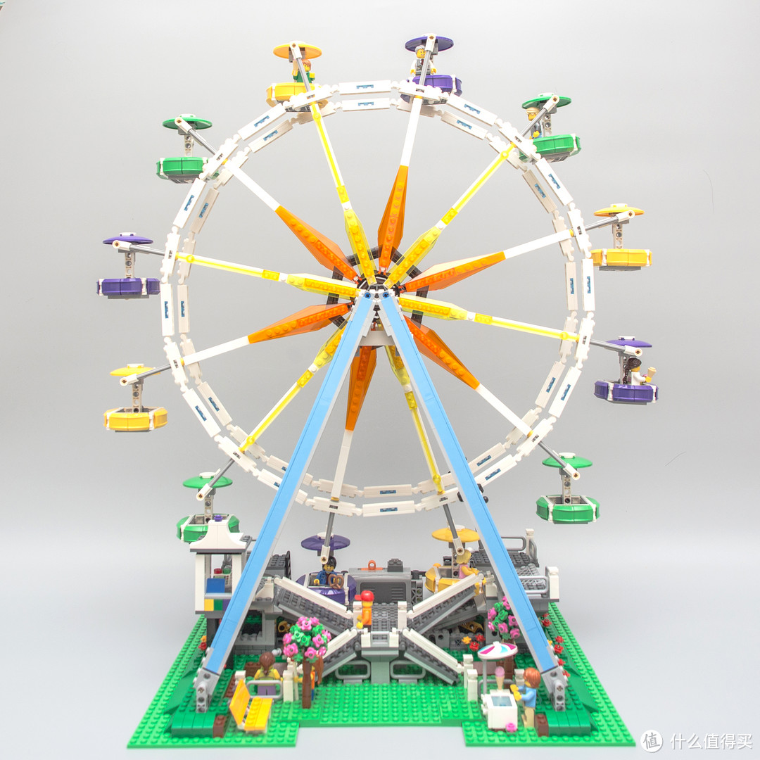 宜静宜动大转轮：LEGO 乐高 10247 Ferris Wheel 摩天轮