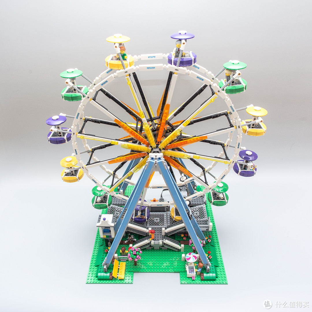 宜静宜动大转轮：LEGO 乐高 10247 Ferris Wheel 摩天轮