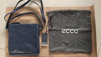 #本站首晒# 法亚购入：ECCO 爱步 Barra 女式斜挎包&肩带修改&晒手工包