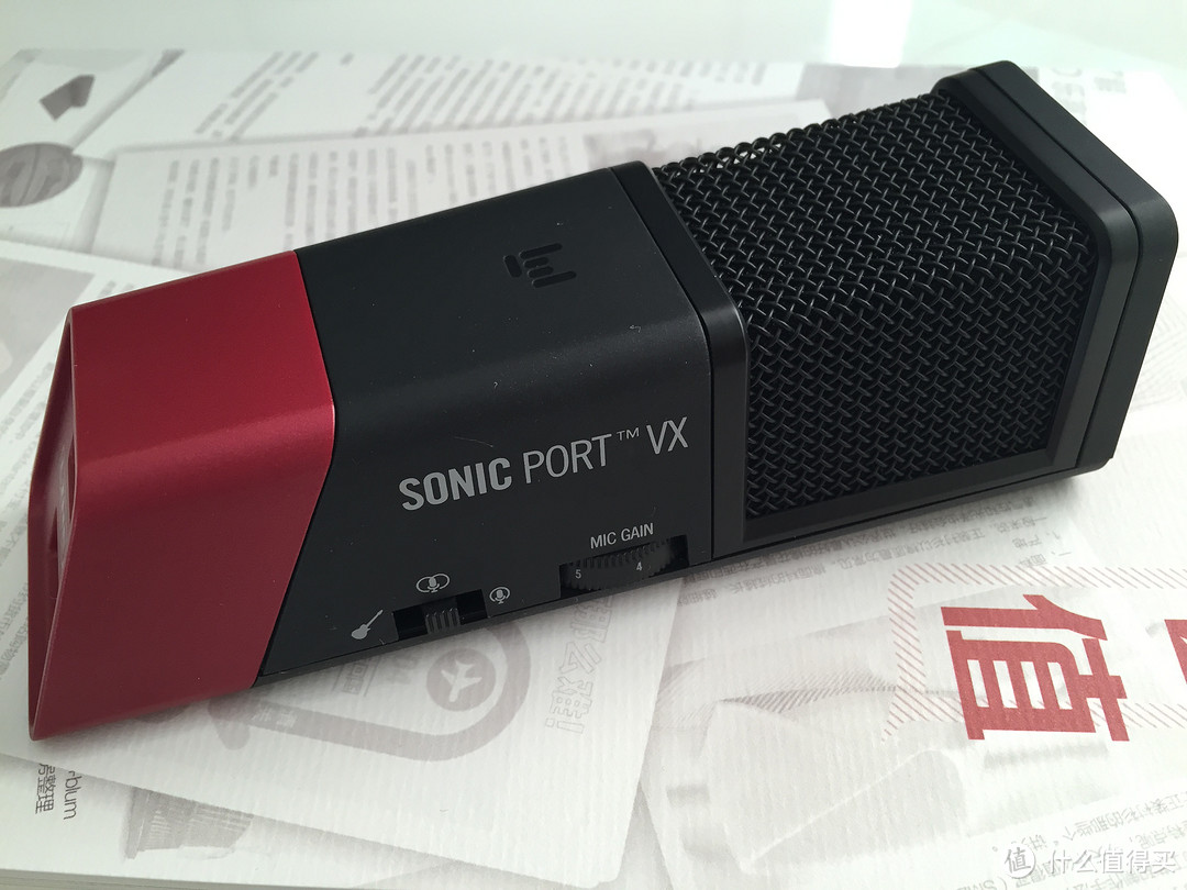#本站首晒# Line6 Sonic Port VX ISO 移动录音声卡+麦克风