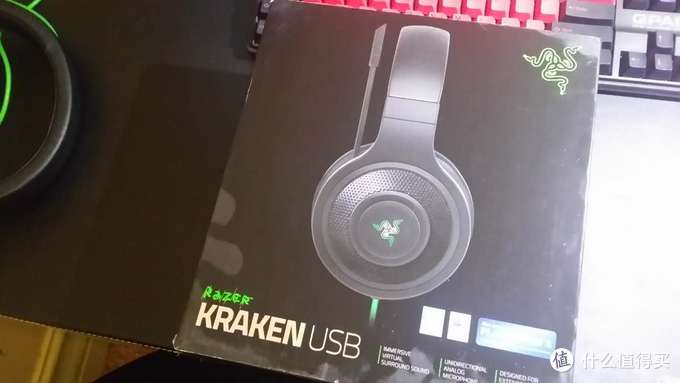 Razer 雷蛇 北海巨妖 USB游戏耳麦 开箱（附雅思口语心得）