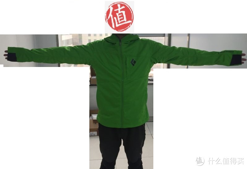 新人首晒：Black Diamond 黑钻 stack hoodie 软壳衣服 晒单