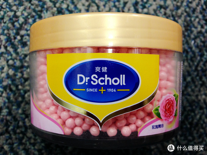 没事泡泡脚： Dr.Scholl's 爽健 足浴晶盐润珠 玫瑰精油