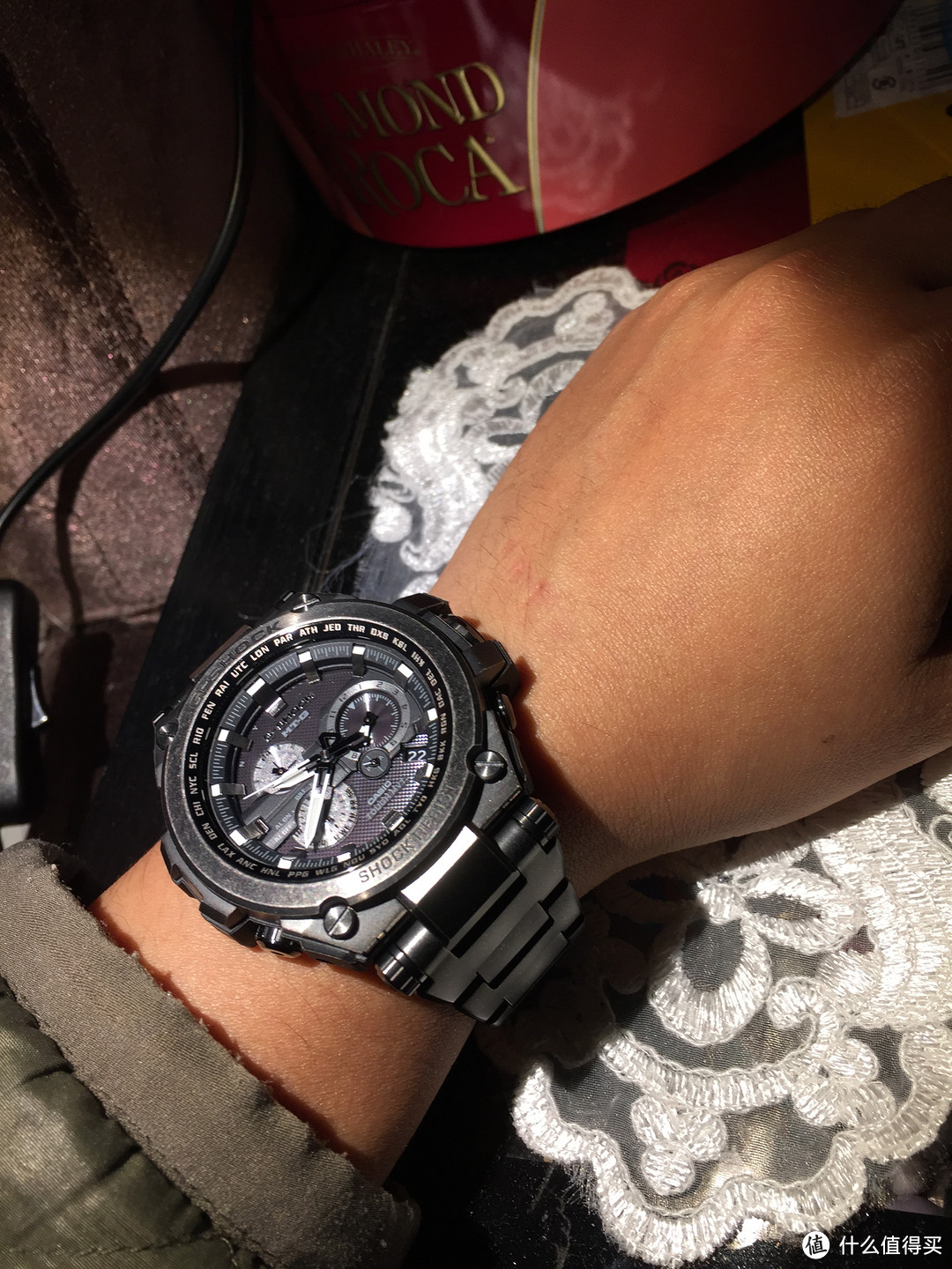 半年多的等待，终于戴入手中！CASIO 卡西欧 MTG G-Shock S1000V 到手简单测评