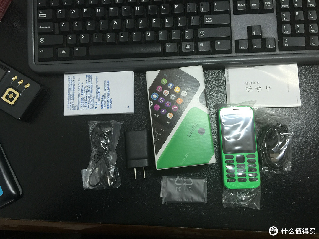 我绿故我在，NOKIA 诺基亚 215 DS（RM-1110）开箱