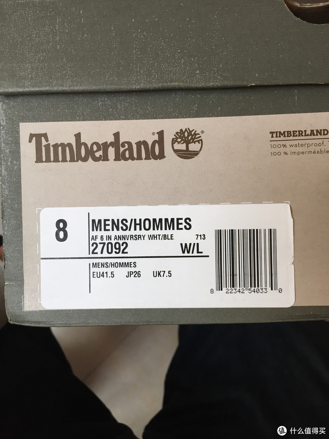 Timberland 添柏岚 Classic 27092 男款真皮短靴