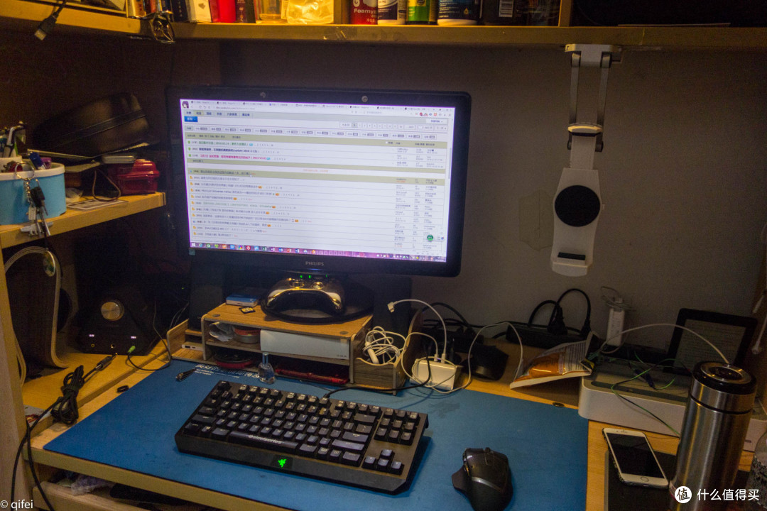 #本站首晒# 在学生宿舍也要有用大屏幕的心：AOC Q3477FQ 显示器 & 乐歌 DLB502-H 支架 开箱