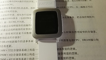 Pebble Time 智能手表开箱展示(表带|表面|接口|按键)
