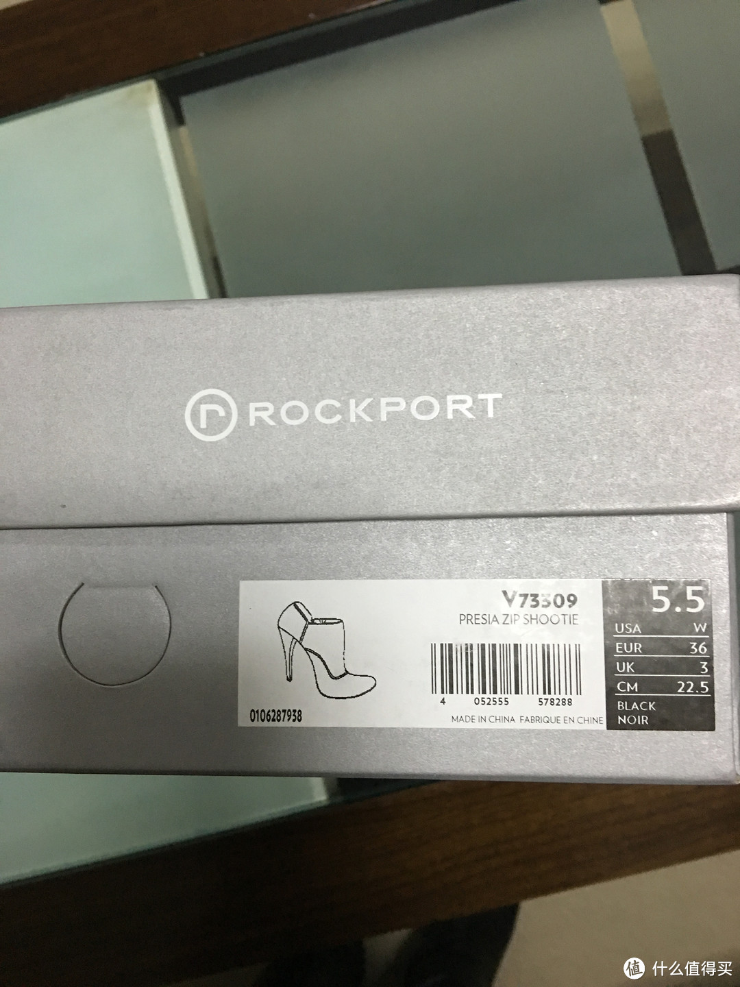 晒晒人生第一双 10厘米 Rockport 乐步高跟鞋