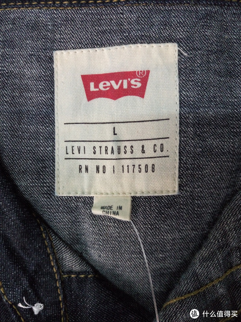 Levi's 李维斯 Barstow Denim Western Snap-Up Shirt 男士牛仔衬衣