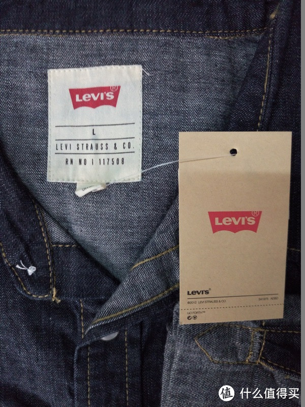 Levi's 李维斯 Barstow Denim Western Snap-Up Shirt 男士牛仔衬衣