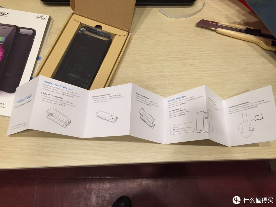 ANKER iPhone6 背夹电池简单开箱