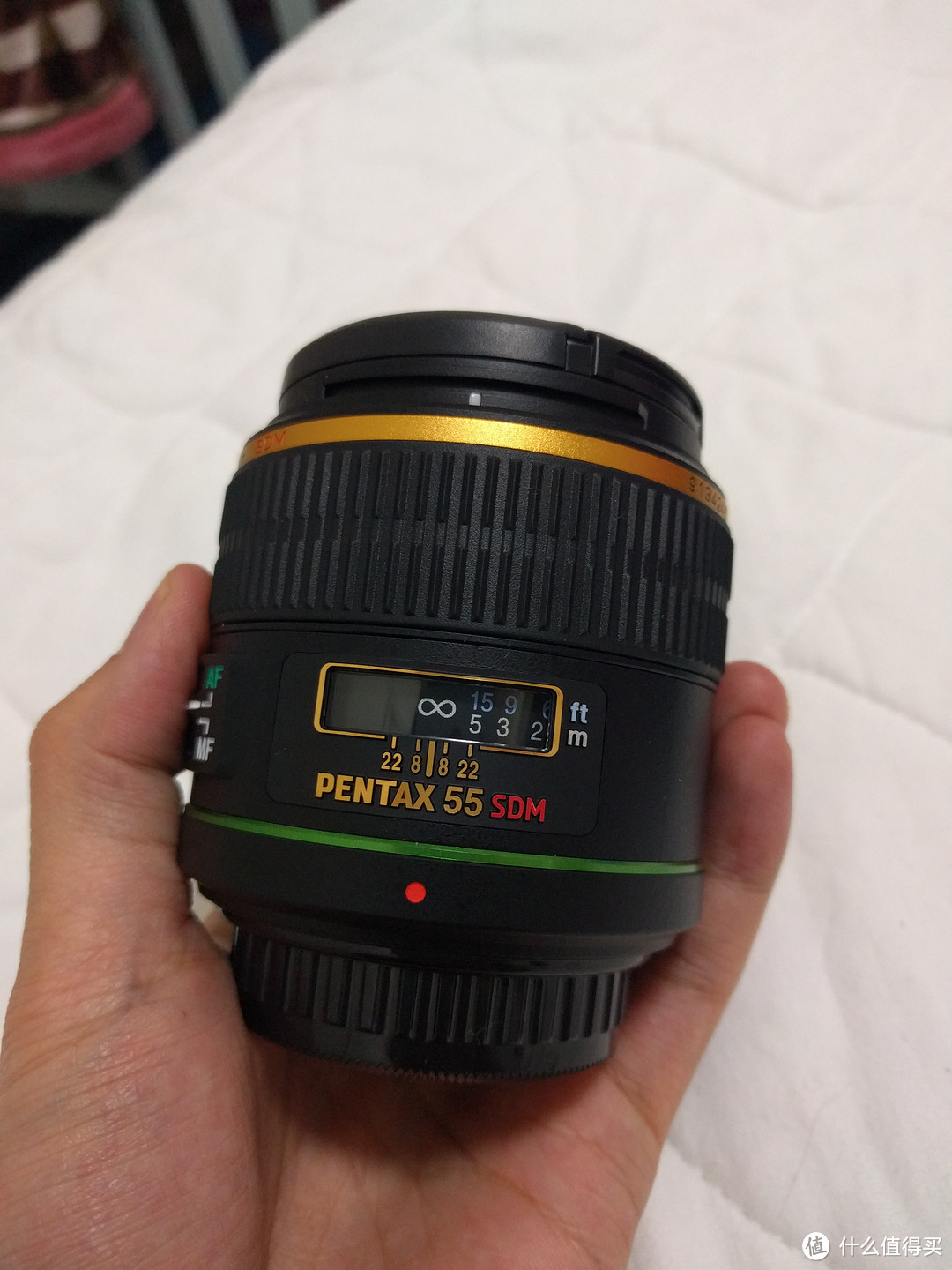 PENTAX 宾得 SMC DA*55mm F1.4 SDM 超声波镜头(黑色)