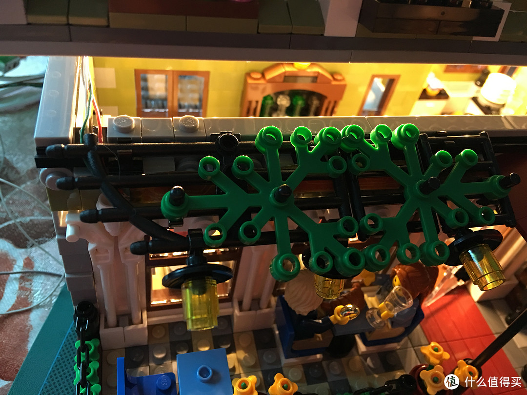 LEGO乐高街景第一坑——巴黎餐厅diy灯光改造