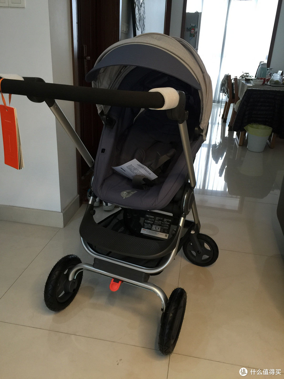 419刀拿下的Stokke Scoot V2 Stroller - Slate Blue 婴儿车 晒单