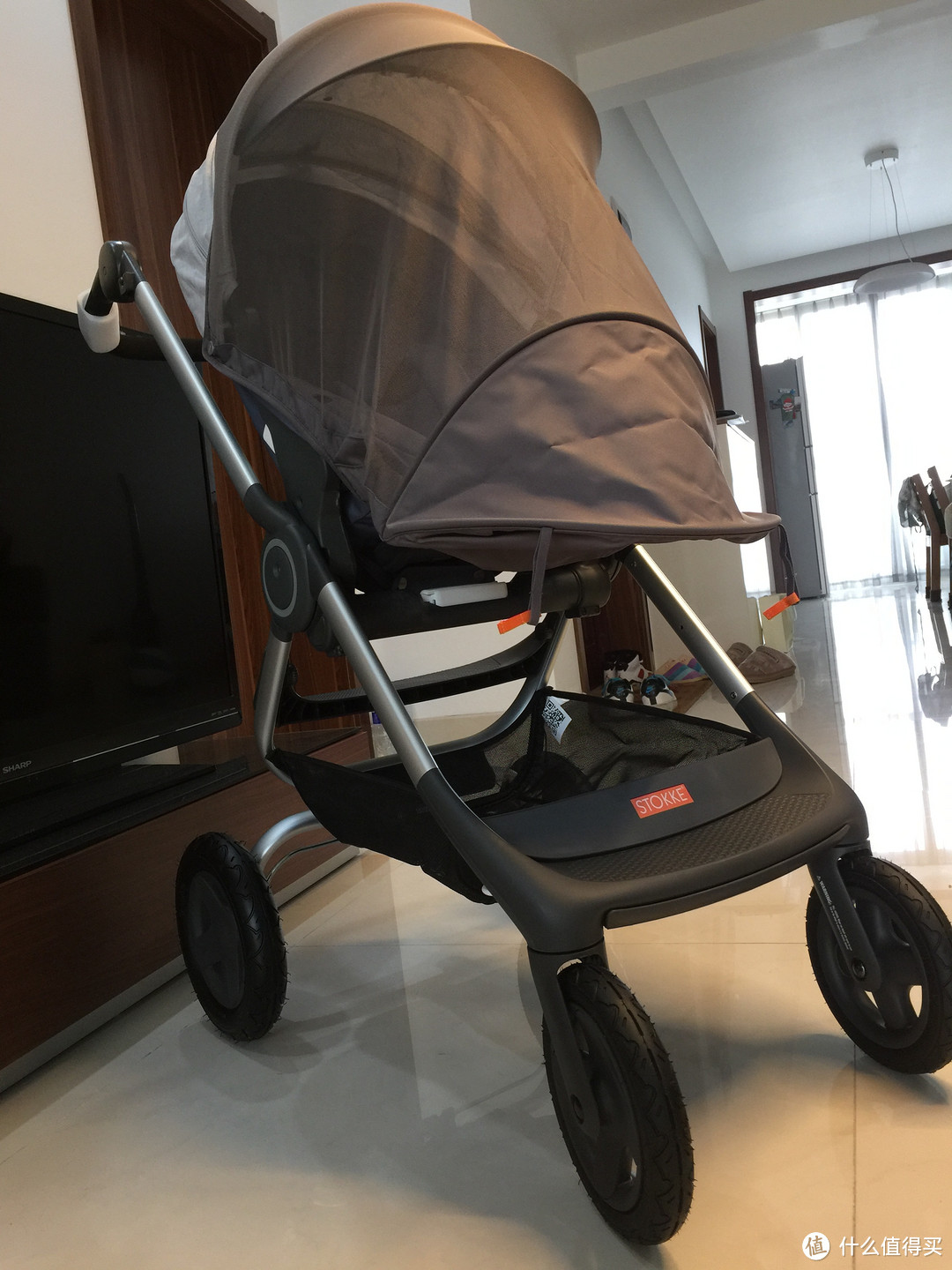 419刀拿下的Stokke Scoot V2 Stroller - Slate Blue 婴儿车 晒单